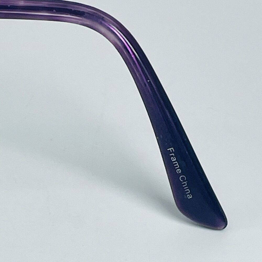Elizabeth Arden Eyeglass Frame EA1201-2 Women Purple Tortoise Cat Eye 52-16-140 - Picture 6 of 11